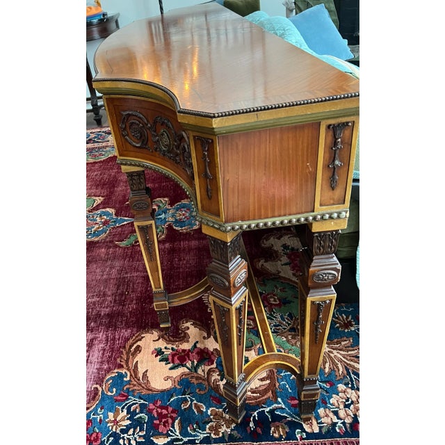 Purchased in England in 1928 and travelled with one family bck to the United States. The cabinet is in beautiful condition...