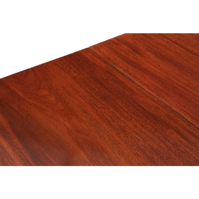 Antique Late 19th Century Large Mahogany Extending Dining Table, Double Pedestal, ~8'9" A fine quality, late 19th Century...