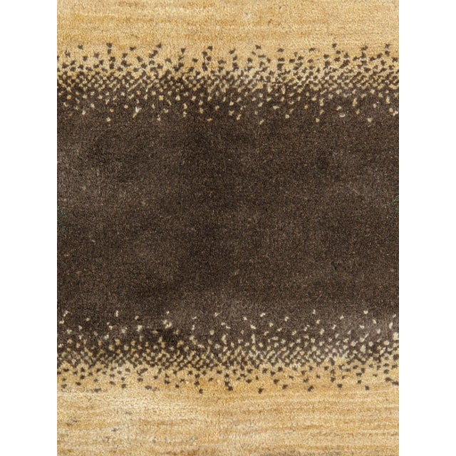 Tribal Vintage Hand-Knotted Persian Lori Gabbeh Rug 3'3" X 4'11" For Sale - Image 3 of 5