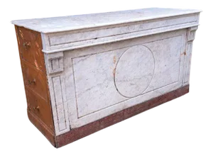Carrara Marble Bakery Counter