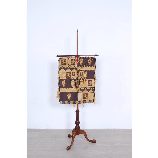 Wooden Banner Stands, Set of 2 For Sale - Image 3 of 12