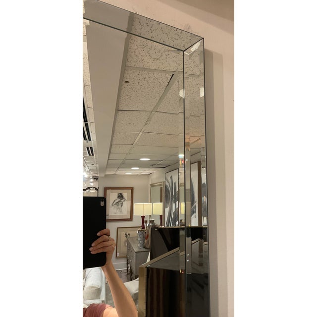 2020s Modern Beveled Venetian Glass Wall Mirror For Sale - Image 5 of 5