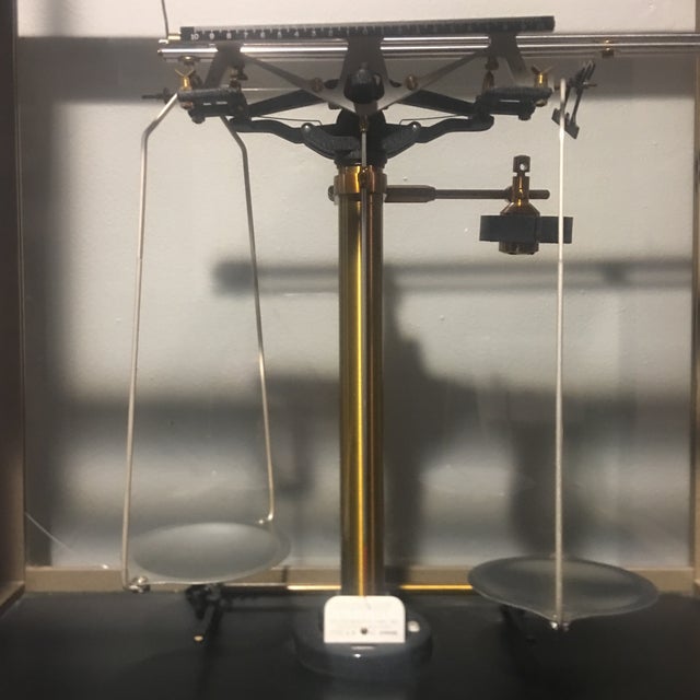 Antique Ainsworth Analytical Balance Scale Circa 1930’s Chairish