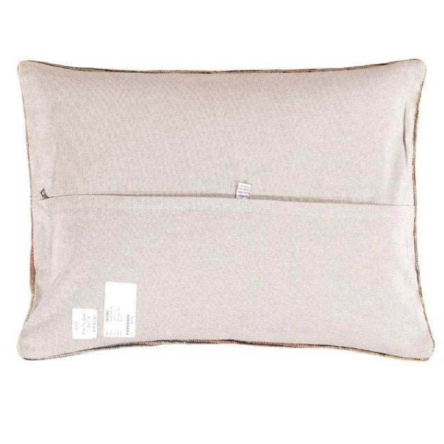 Vintage hand woven Turkish pillow. This is made of wool. Back cotton. Beautiful colors and well made. This pillow features...