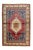 Step into a world of timeless craftsmanship with this captivating vintage Turkish village rug, hand-knotted with...