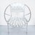 1960s Mid-Century Modern Wrought Iron Patio Radar Chairs - a Pair For Sale In Miami - Image 6 of 7