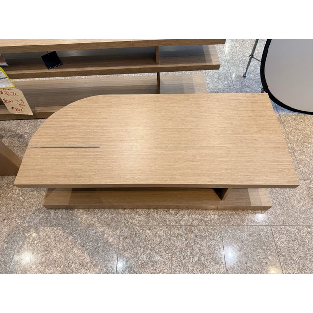 Modern Bernhardt Mid Century Style Modulum Light Wood Finish Coffee Table For Sale - Image 3 of 10