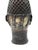 1970s Nigerian Artist, Large Benin Memorial Head Sculpture, 20th Century, Bronze For Sale - Image 5 of 18