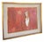 Mid-Century Modern Mid Century Modern Abstract Art Oil Painting in Giltwood Frame For Sale - Image 3 of 6