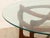 Styled After 1960s Adrian Pearsall Rare Sculptural Walnut & Glass Dining Table For Sale - Image 10 of 12