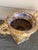 Metal Vintage Large French Baroque Cast Metal Polychrome Water Gilt Vase Jardiniére For Sale - Image 7 of 13