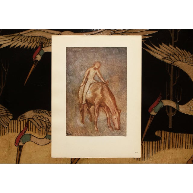 1948 Pablo Picasso Original "Naked Boy on a Horse" Period Lithograph, C. O. A. For Sale In Dallas - Image 6 of 10