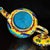 Vintage Cloisonne Enamel Tea Set – 7.1" Yellow Ground Floral Teapot & 4 Cups in Box For Sale In Los Angeles - Image 6 of 8