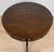1960s Vintage Traditional Mahogany Round Drum Table For Sale - Image 5 of 13