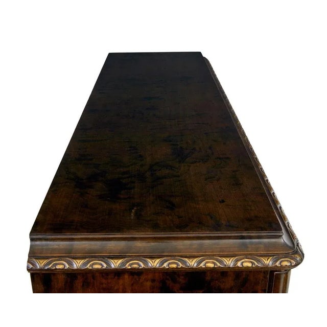 Mid-Century Swedish Burr Birch Fitted Cupboard, 1940s For Sale - Image 3 of 11