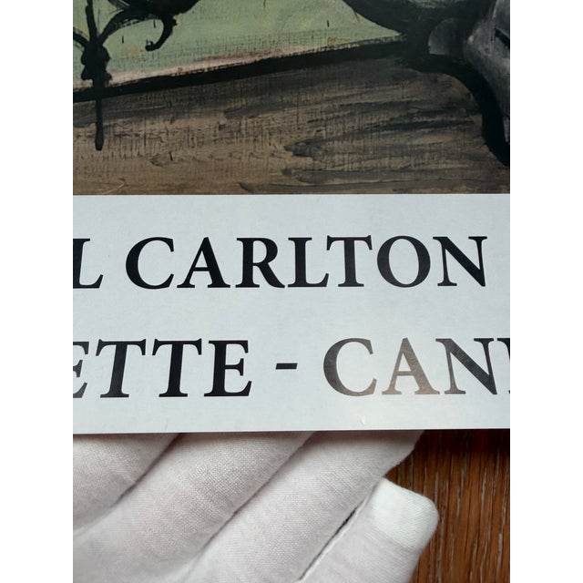 Bernard Buffet, Galerie du Carlton at the Hotel Carlton La Croisette in Cannes, 2008, Print For Sale - Image 3 of 9