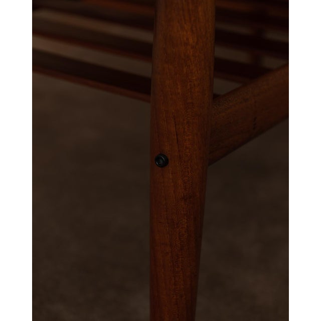 Danish Teak Coffee Table with Slatted Frame in the style of Grete Jalk, 1960s For Sale - Image 9 of 18