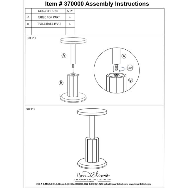 2020s Lillian Drink Table For Sale - Image 5 of 6