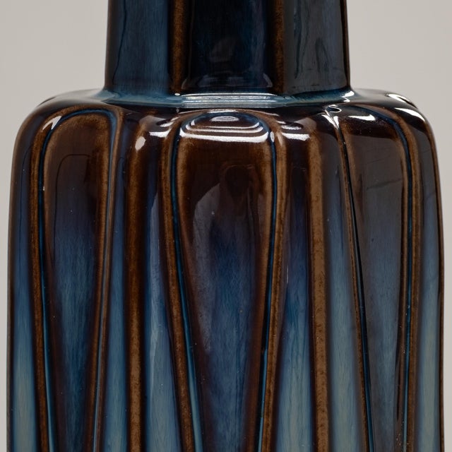 1960s Large Model 1033 Ceramic Table Lamp from Søholm Stentøj, Denmark, 1960s For Sale - Image 5 of 10
