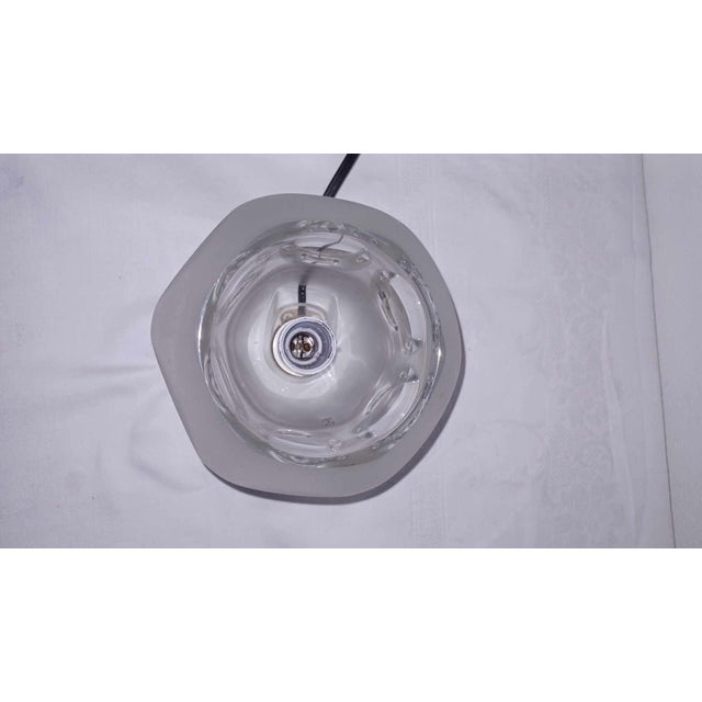 Glass Table Lamp from Peill & Putzler, 1970s For Sale - Image 6 of 13