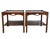 1960's Mid Century Kittinger Walnut Two-Tier Side Tables - A Pair For Sale - Image 12 of 13