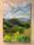 Mountain view. One-of-a-kind original oil painting on a 24x36x1.5-inch gallery-wrapped professional canvas. Sides are...