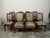 Early 20th Century Set of Eight 1920s Black Forest Dining Room Chairs with Hand-Carved Floral Décor For Sale - Image 5 of 12