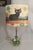 Mid-Century Modern Mid 20th Century Mid-Century Modern Etched Glass Lamp + Atomic Cat Print Shade For Sale - Image 3 of 10