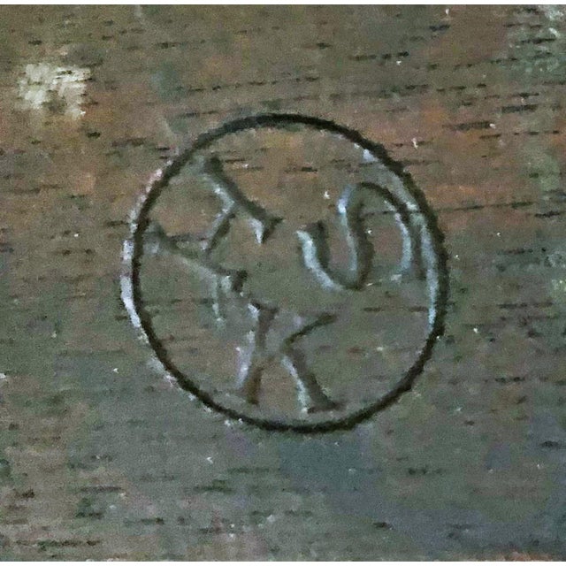 An Early Schmieg & Kotzian Exuberantly Carved Chippendale Mahogany Arm Chair For Sale - Image 11 of 11