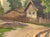 Vintage Ukrainian Impressionist Oil Painting, Rural Landscape, 1970s 49-67 For Sale - Image 4 of 6