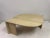 Eye-Shaped Travertine Coffee Table, 1980s For Sale - Image 6 of 14