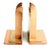 Modern Art Deco Bookends by Von Nessen for Chase, 1930s, Set of 2 For Sale - Image 3 of 10