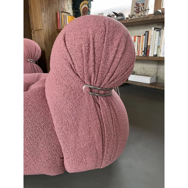 Late 20th Century Armchair Soriana Afra and Tobia Scarpa 60s Cassina For Sale - Image 14 of 15