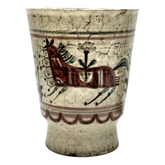 Large Vintage Vase by Gustave Reynaud, 1950s For Sale