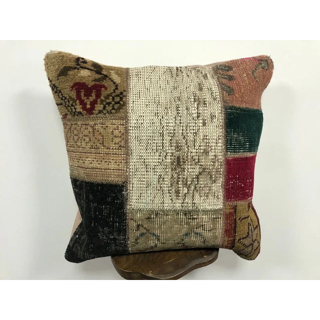 Turkish Anatolian Cushion Cover, 1950s For Sale - Image 6 of 6