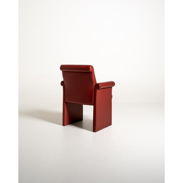 Poltrona Frau Forum Bridge Armchair from Poltrona Frau, 1980s For Sale - Image 4 of 11