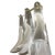 1960s White Murano Glass Calla Lilies Wall Sconces, 1960s, Set of 2 For Sale - Image 5 of 6