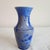 Cobalt Blue Crystalline Glaze Signed Studio Pottery Vase For Sale - Image 13 of 13