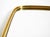 Gold Mid-Century Modern Wall Mirrors with Brass Frames from Münchener Zierspiegel, 1950s, Set of 2 For Sale - Image 8 of 18