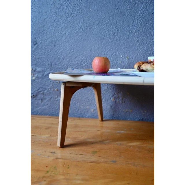 1970s Foldable Side Table from Fratelli Reguitti, 1970s For Sale - Image 5 of 12