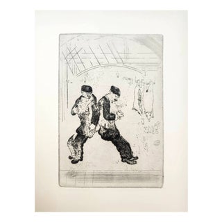 Marc Chagall, Le Sept Péchés Capitaux, 1925, Etching For Sale