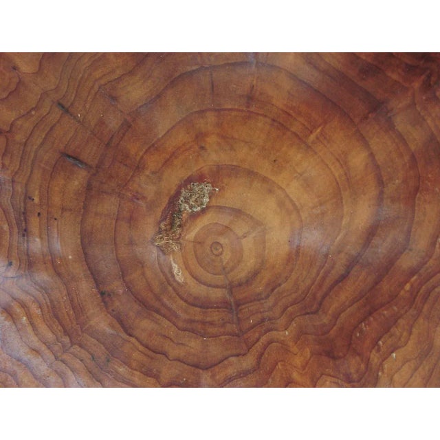 Vintage Burl Wood Bowl For Sale - Image 11 of 13