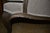 Restoration Hardware Pair Lorraine Gray Velvet Wing Back Bergere Arm Chairs W/ Wood Surround For Sale - Image 15 of 17