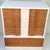 Ivory Vintage Mid-Century Modern Refinished Dresser Pair With Detachable Mirror For Sale - Image 8 of 12