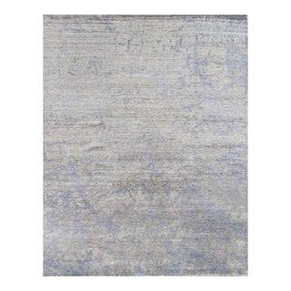 Pasargad Home Modern Grey Area Rug- 9' 1" X 11'10" For Sale
