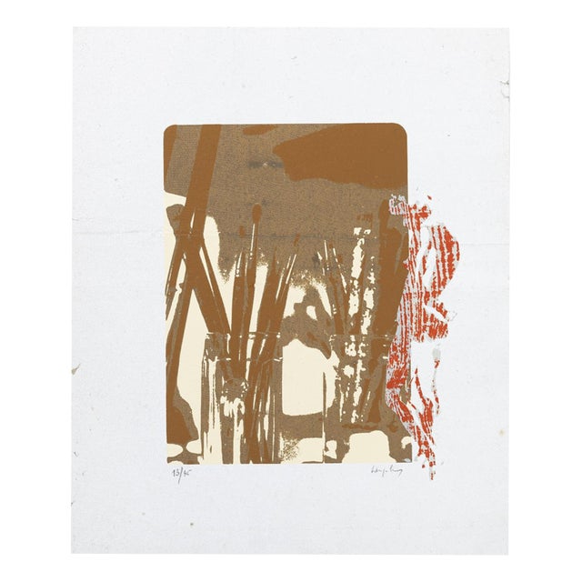 Henrique Silva, Edition no. 13/45, Screen Print For Sale