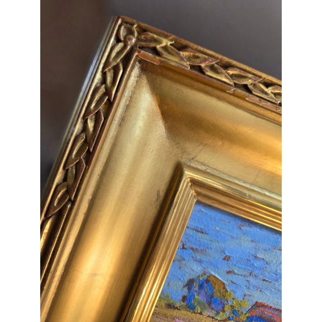 Beautifully Framed Post Impressionist Original Oil For Sale In New York - Image 6 of 7