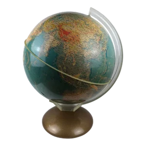 World Map Globe Table Light or Lamp
