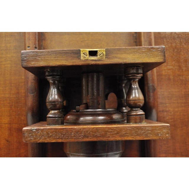 Antique Georgian Chippendale Pie Crust Mahogany Ball and Claw Tilt Top Table For Sale - Image 11 of 12