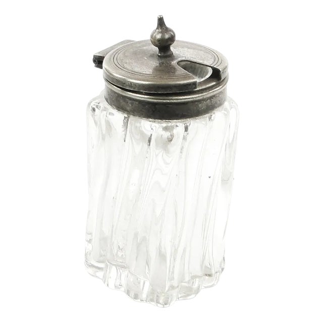 Biedermeier German Mustard Container, 1930s For Sale